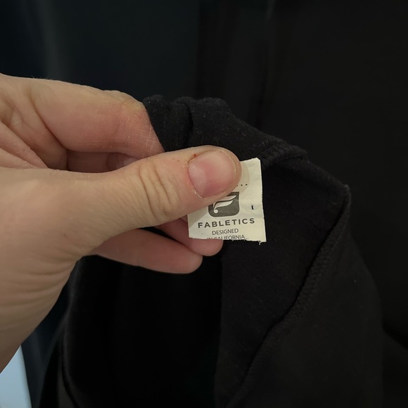 Fabletics Yukon Black Hooded Athletic dress, size S - Picture 8 of 10